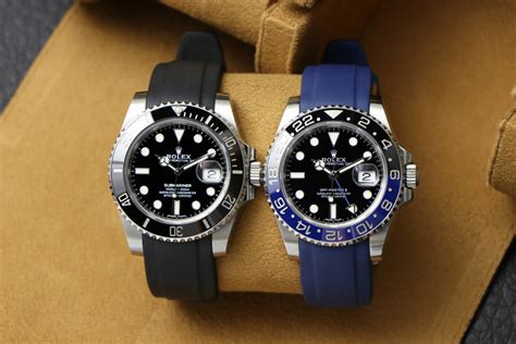 rolex rubber strap for submariner.